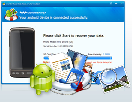 wondershare android recovery